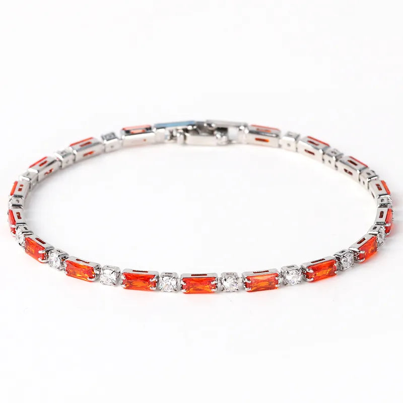 Baguette tennis bracelet