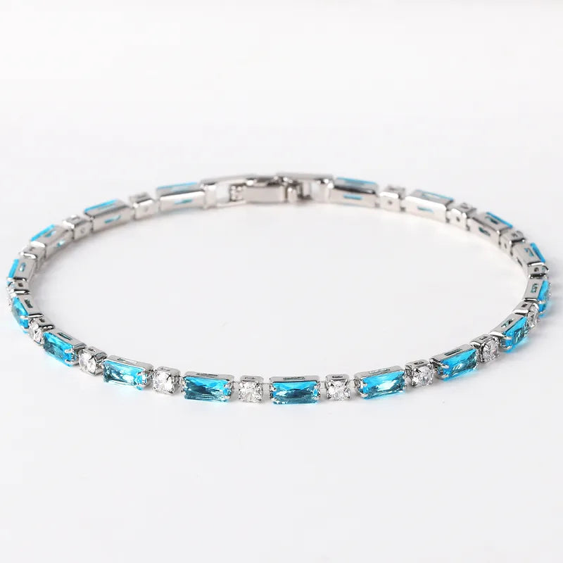 Baguette tennis bracelet