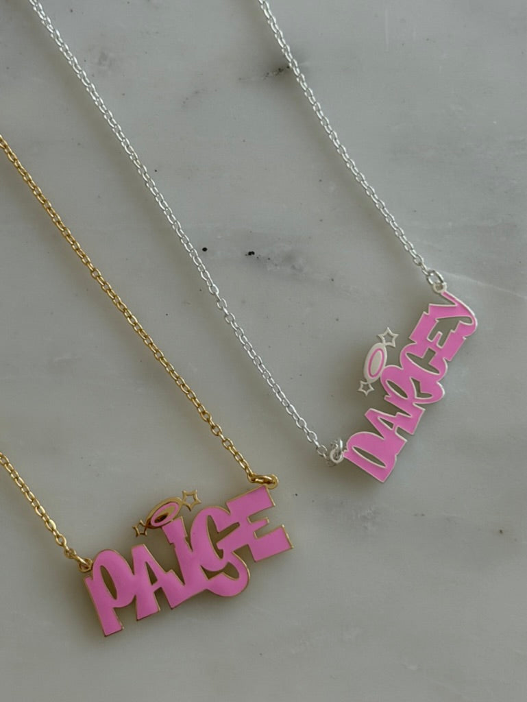 Bratty Custom Name Necklace