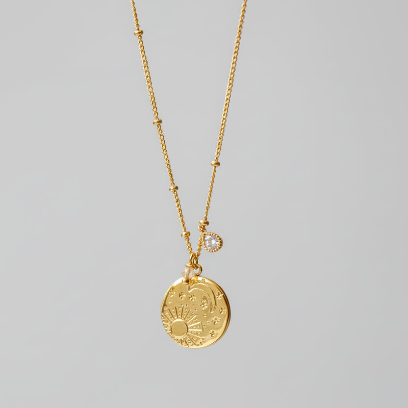 Eclipse Coin Necklace