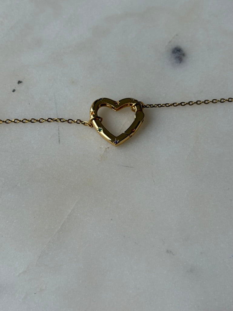 Carabiner Charm Necklace