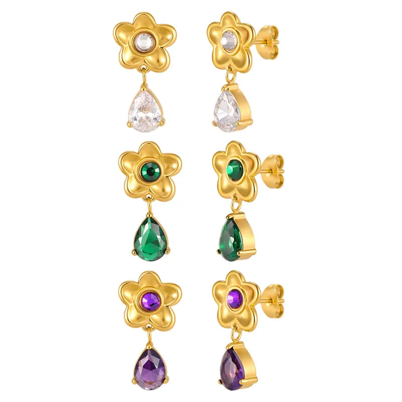 Daisy Drop Earrings