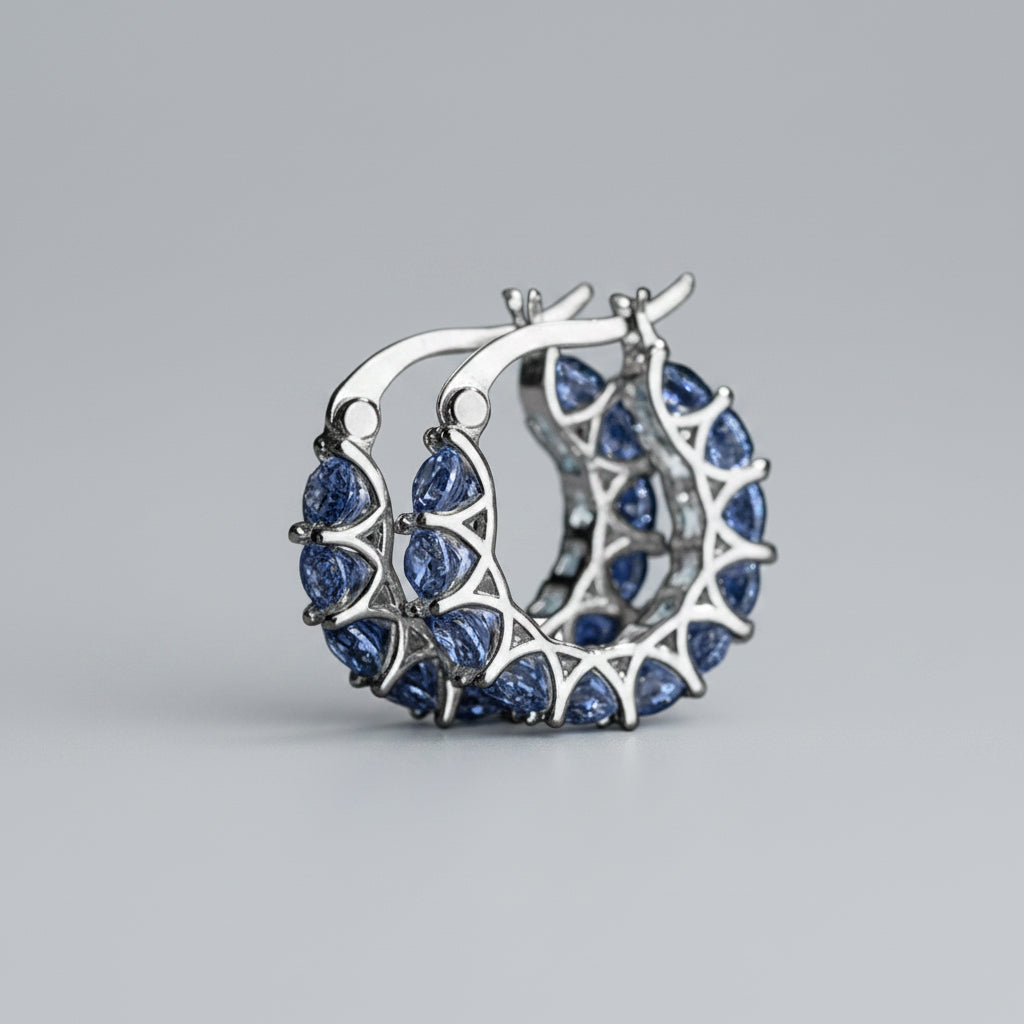 Halo Hoop Earrings