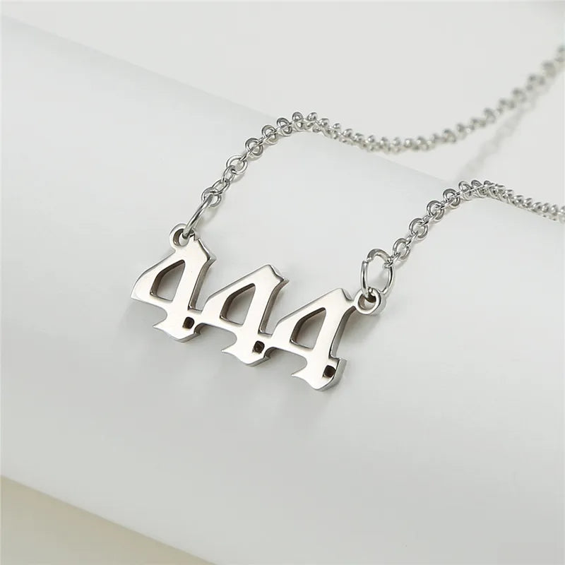 angel number necklace