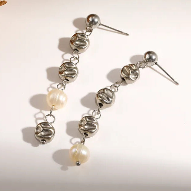 Pearl Orbit Earrings