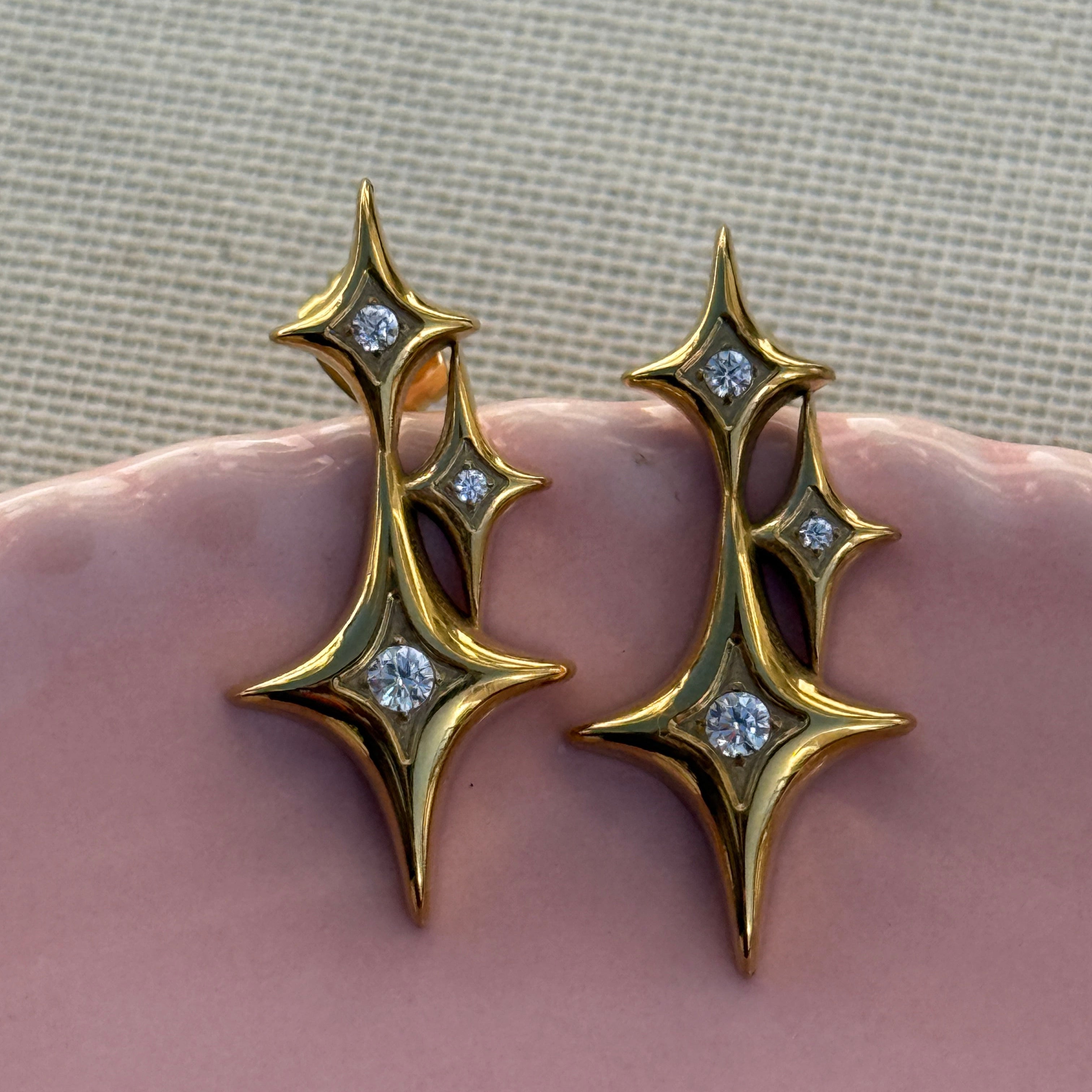 Sparkling Diamanté Earrings