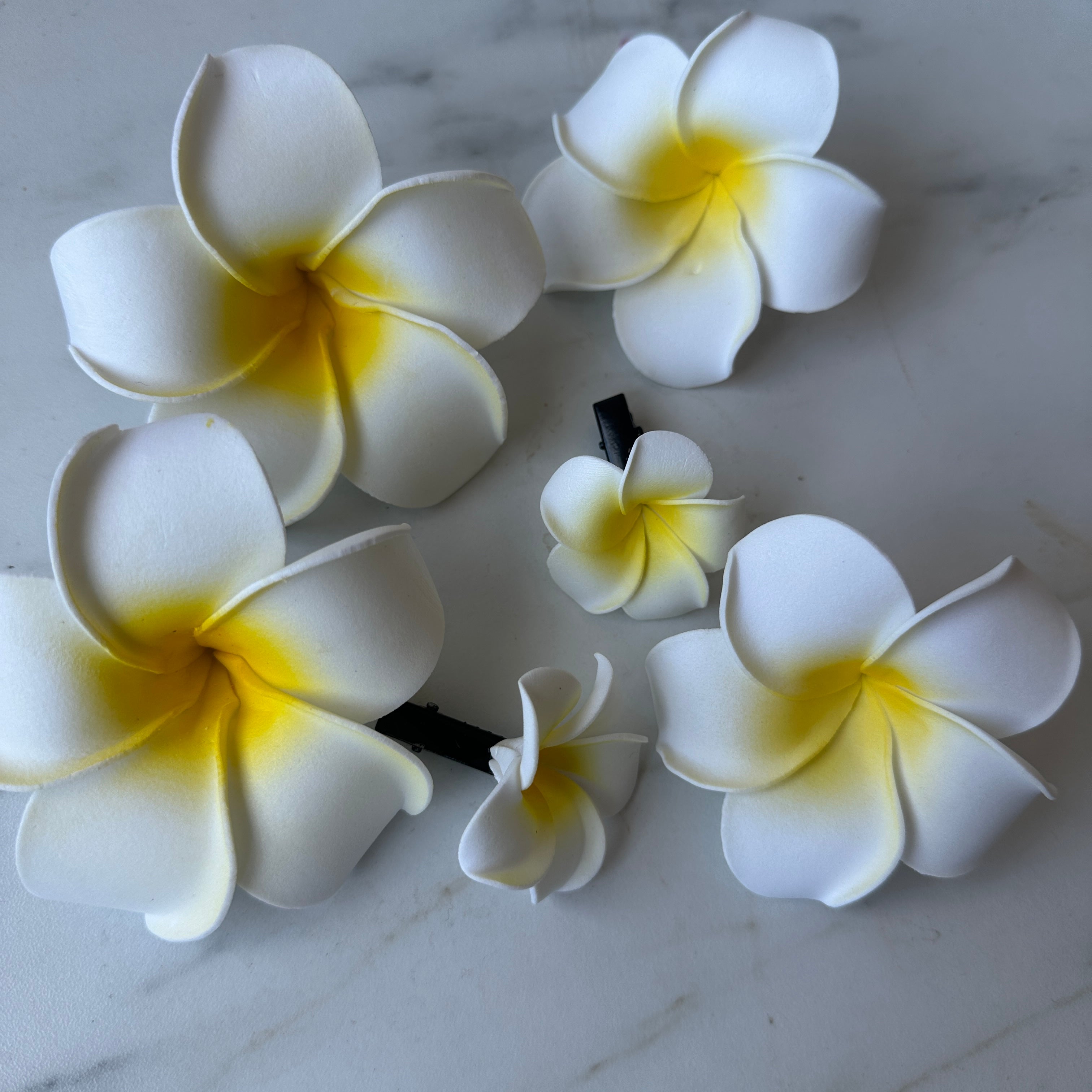 Hawaiian Tropical Flower Hair Clip