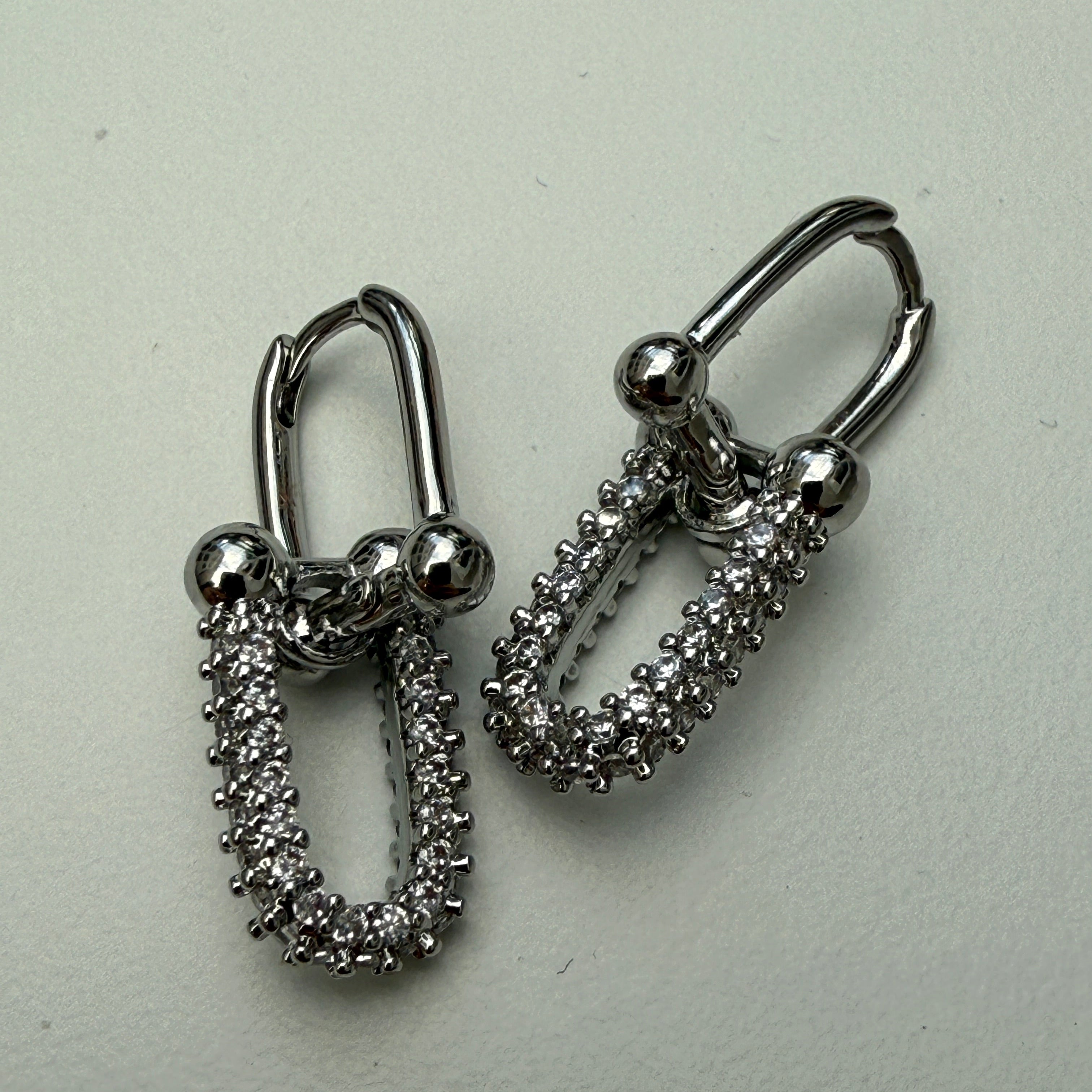 Chain earrings