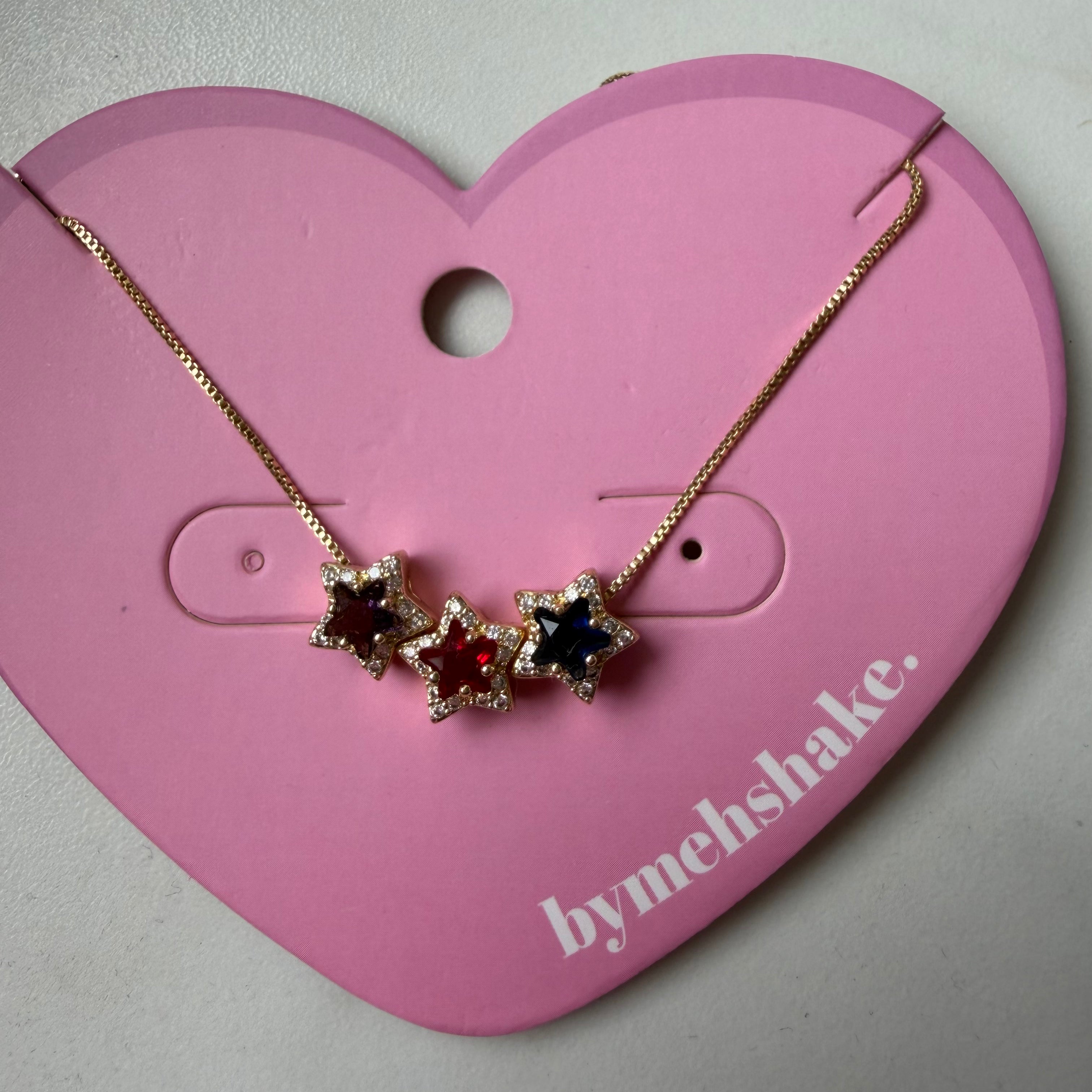 Birthstone Star Necklace