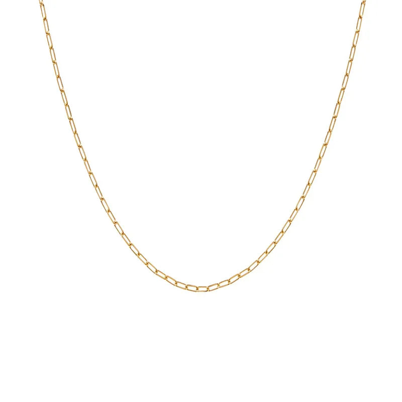 Paperclip Charm Necklace