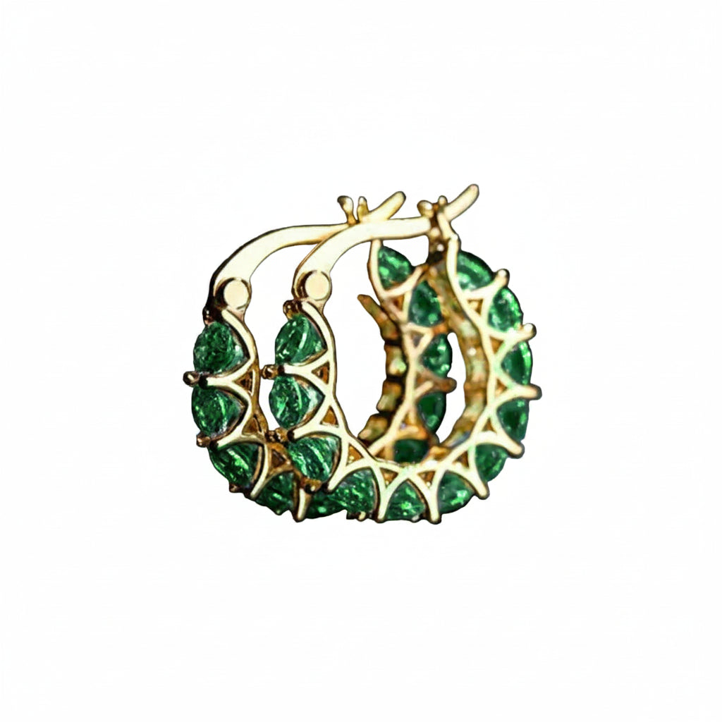 Halo Hoop Earrings