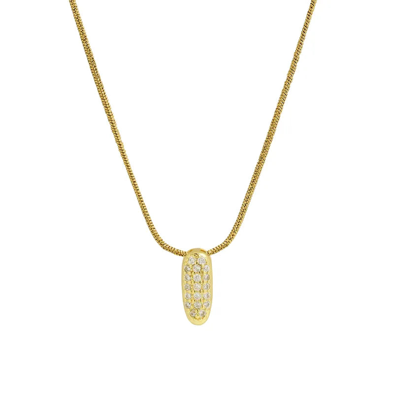 Sparkly Letter Necklace