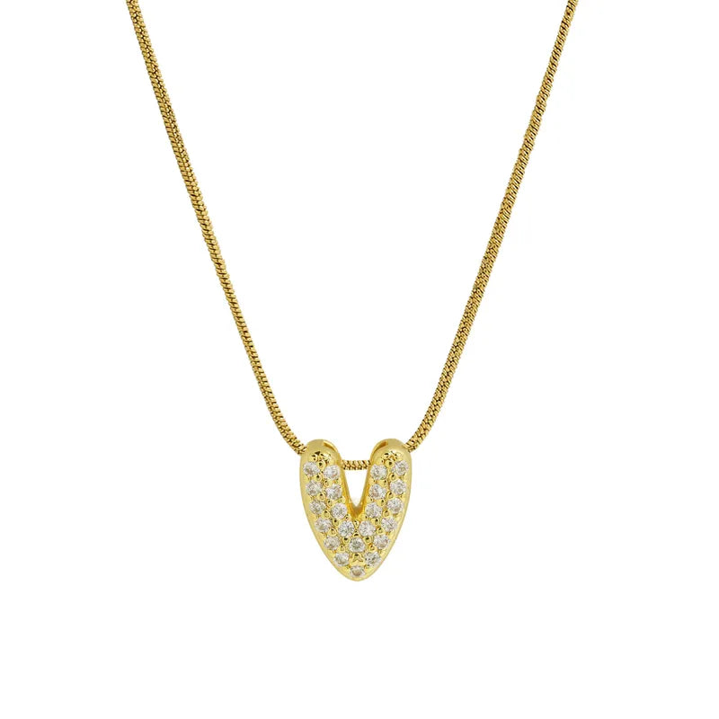 Sparkly Letter Necklace