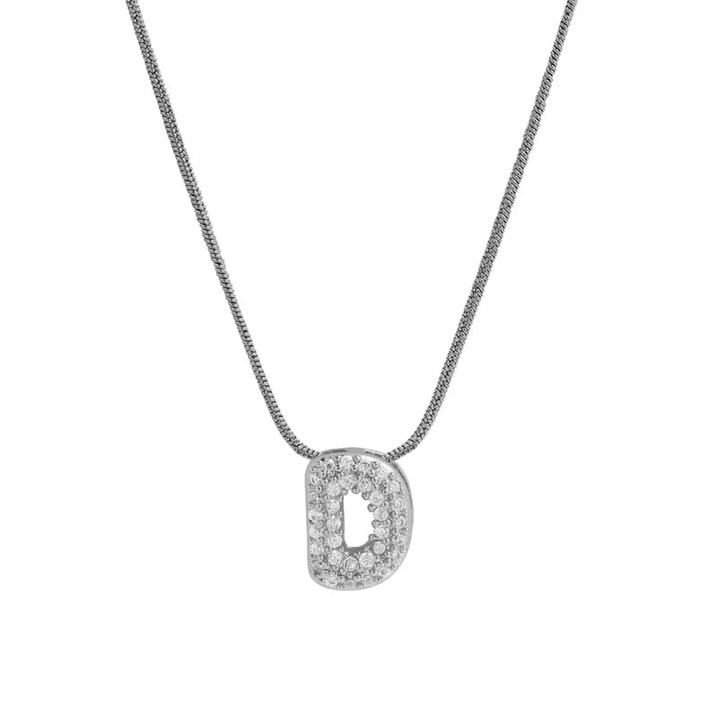 Sparkly Letter Necklace