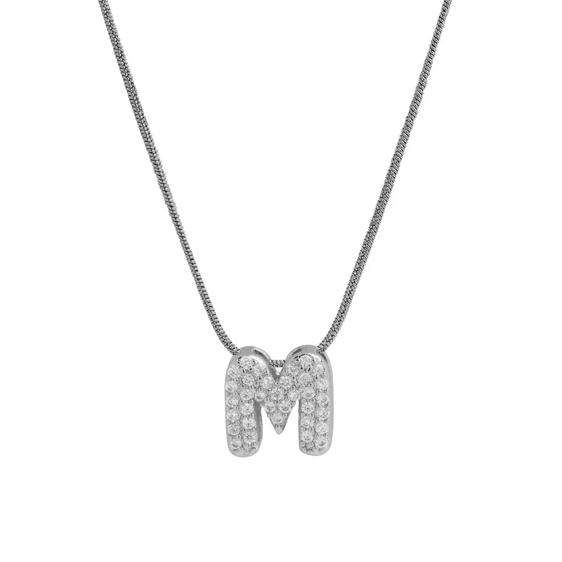 Sparkly Letter Necklace