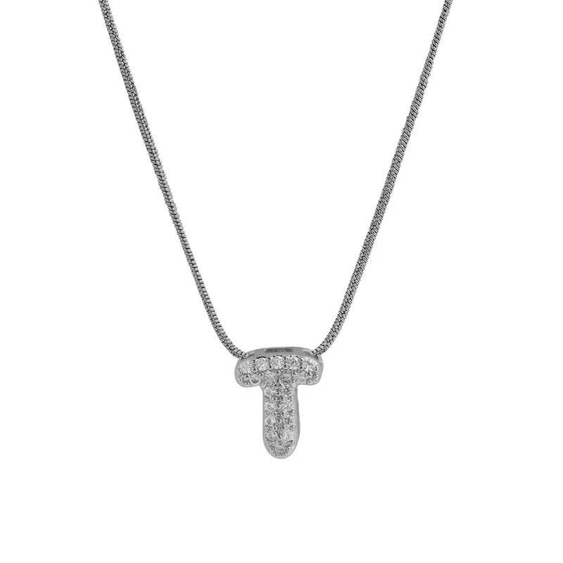 Sparkly Letter Necklace