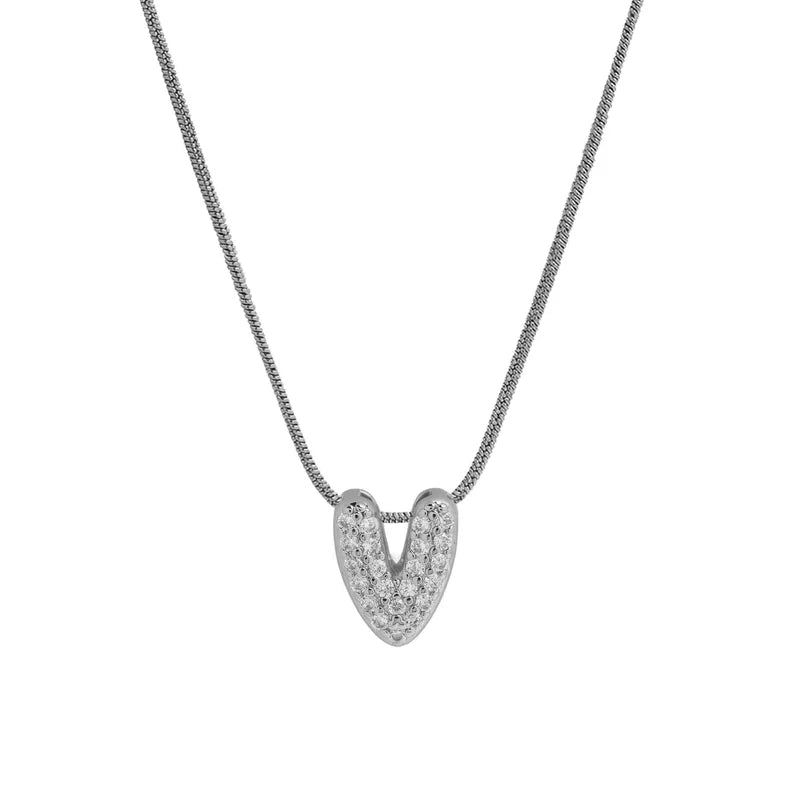 Sparkly Letter Necklace