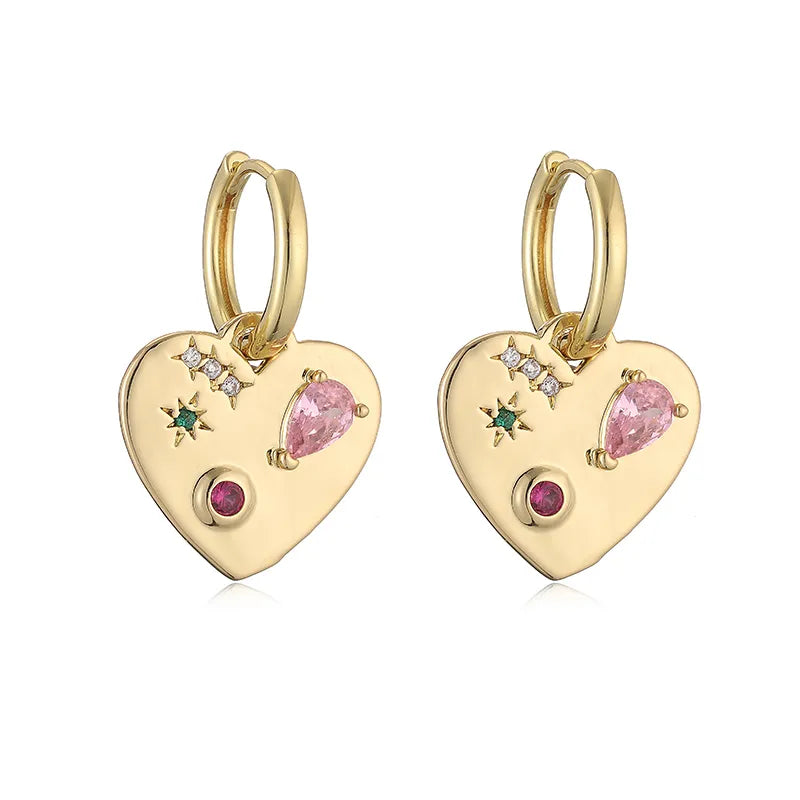 Junk Heart Earrings