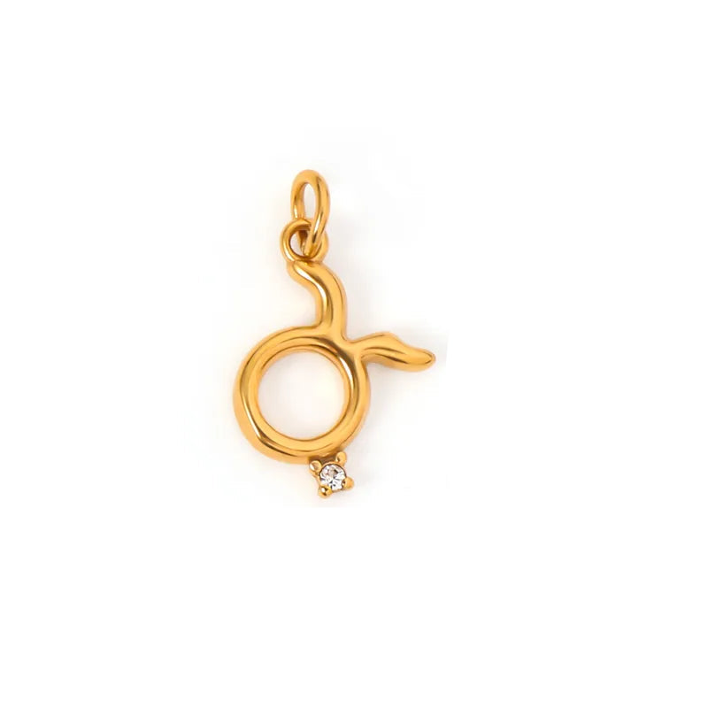 Zodiac Crystal Necklace And Bracelet