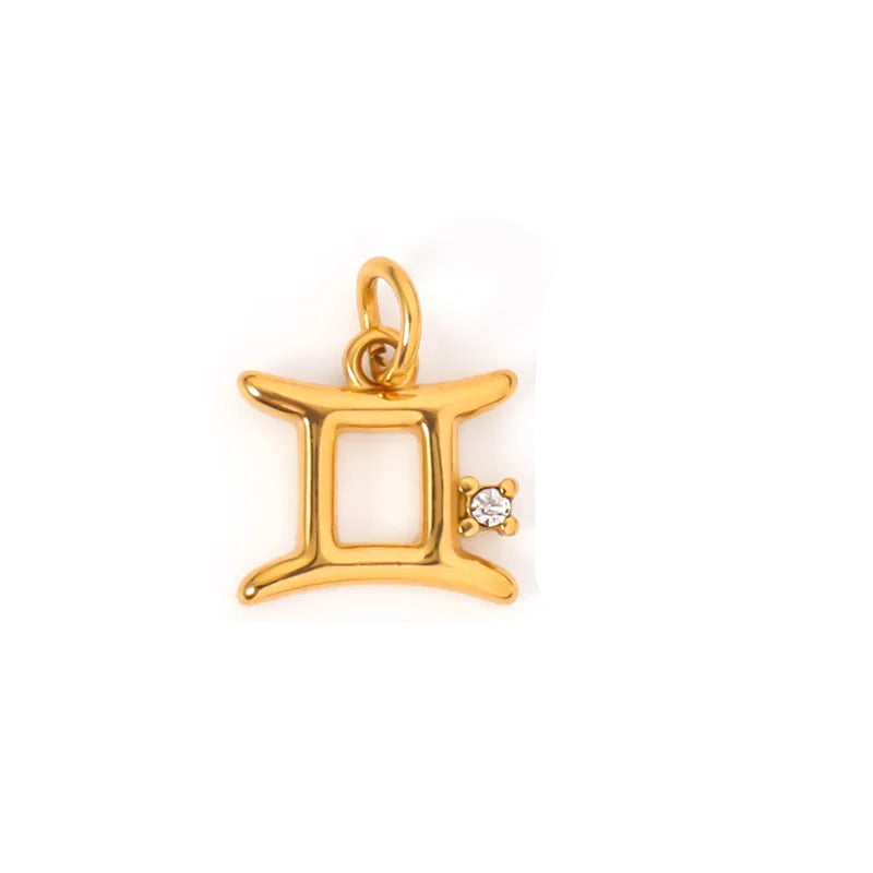 Zodiac Crystal Necklace And Bracelet