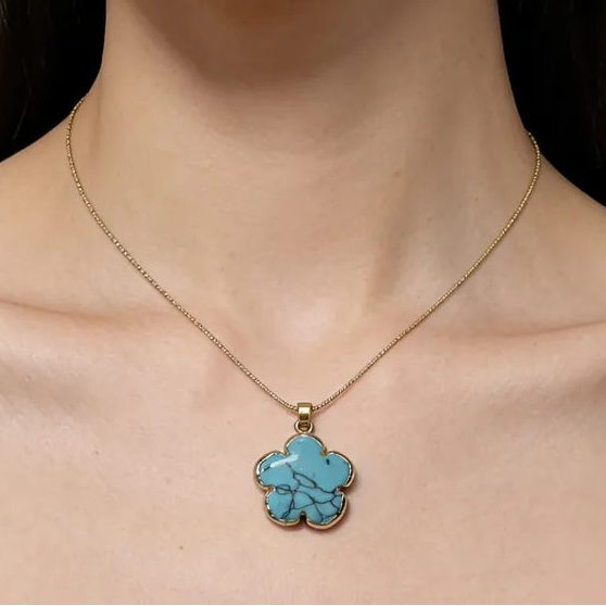 Flora Crystal Necklace