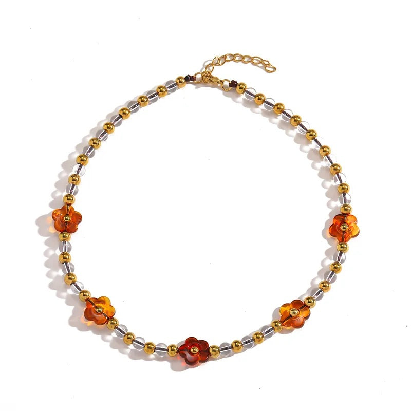 Bloom Beaded Necklace