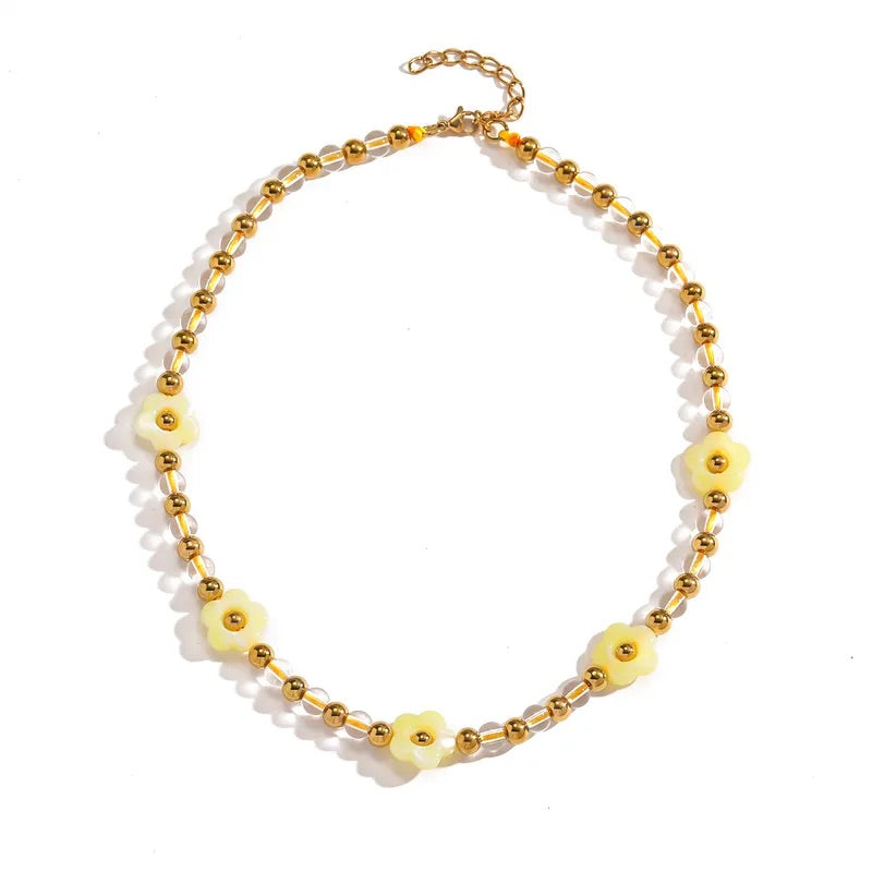 Bloom Beaded Necklace