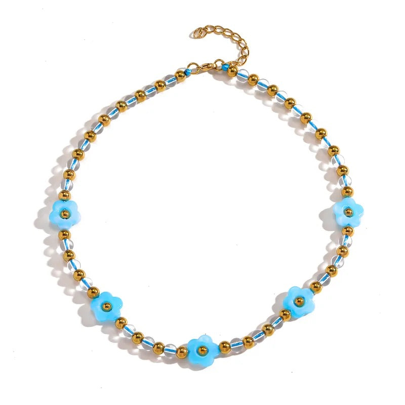 Bloom Beaded Necklace