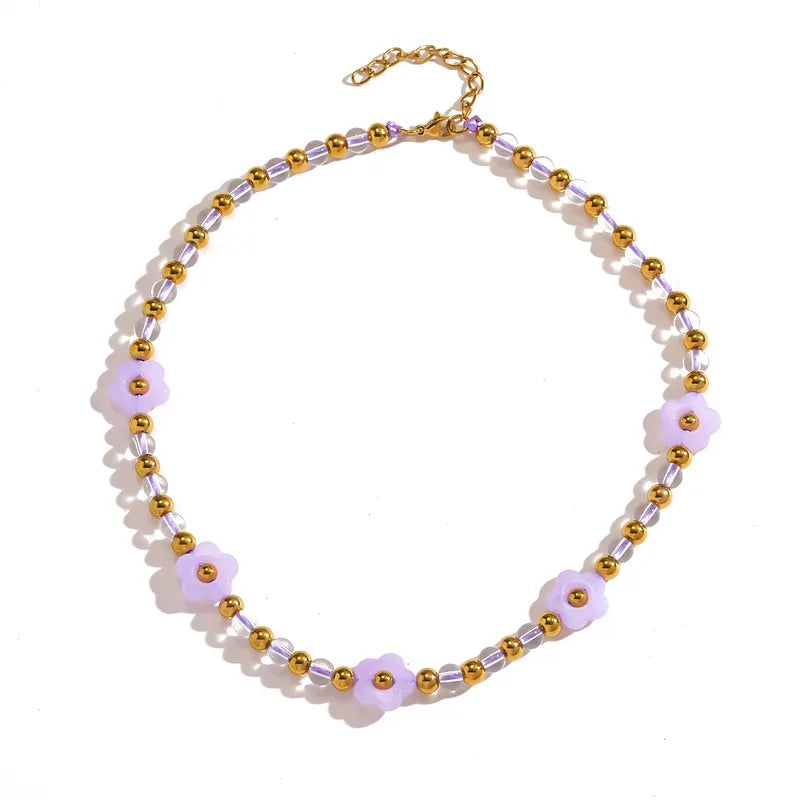 Bloom Beaded Necklace