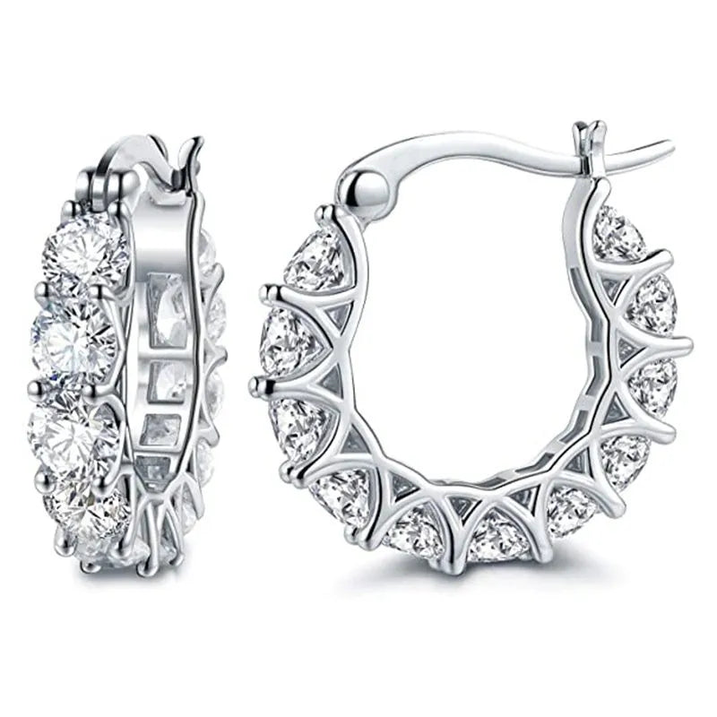 Halo Hoop Earrings