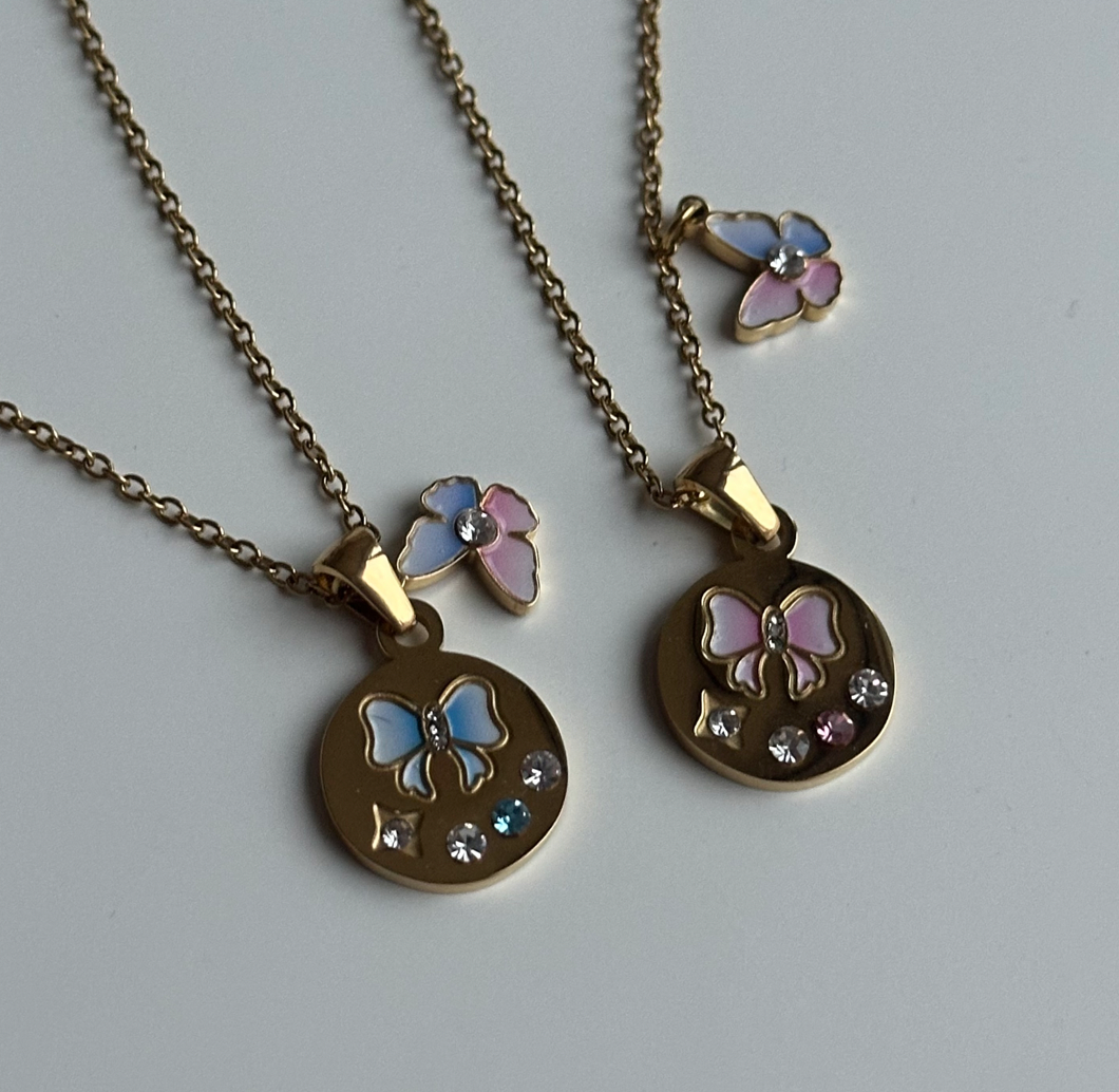 Butterfly Bow Necklace