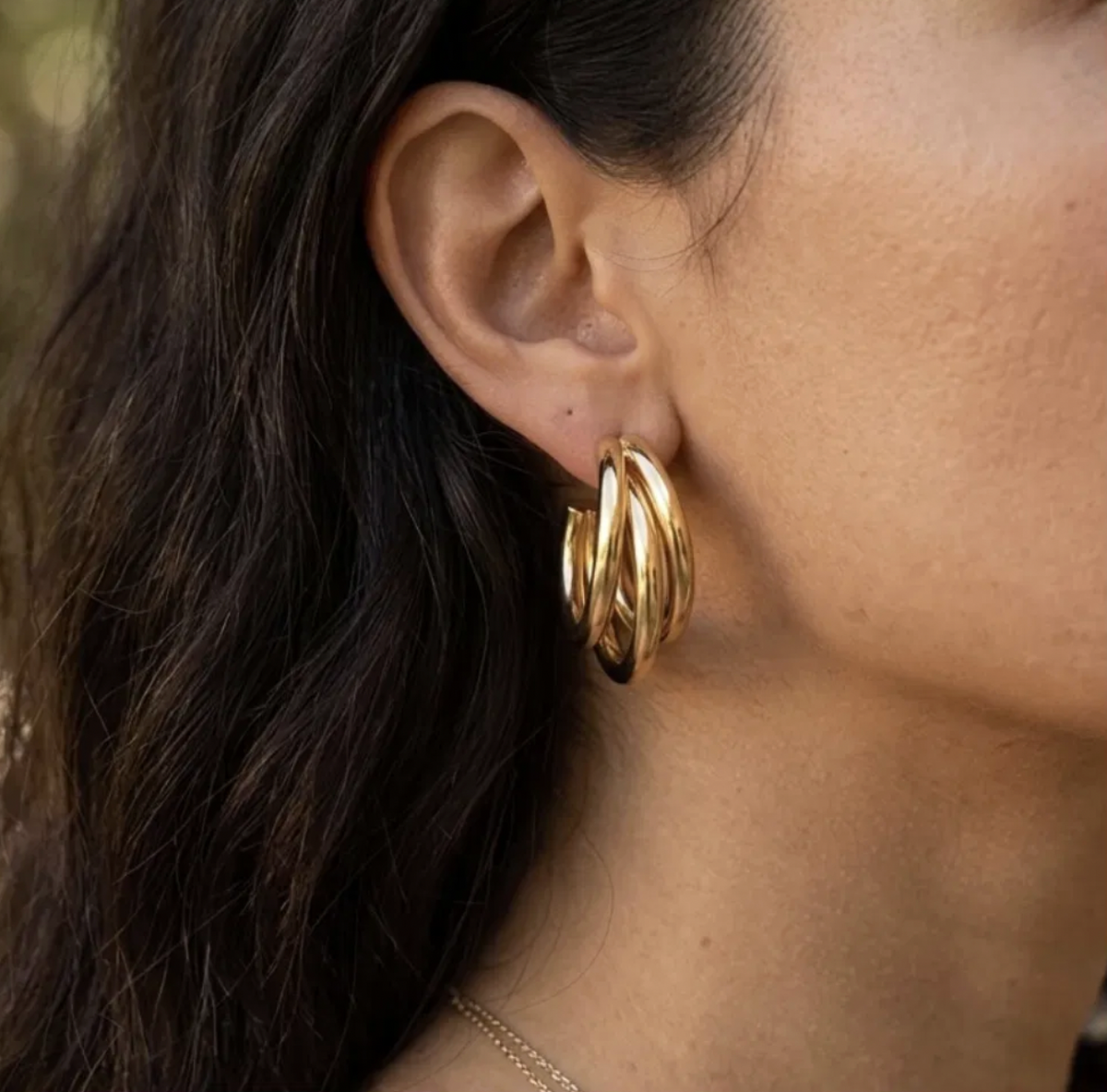 Mia Hoop Earrings