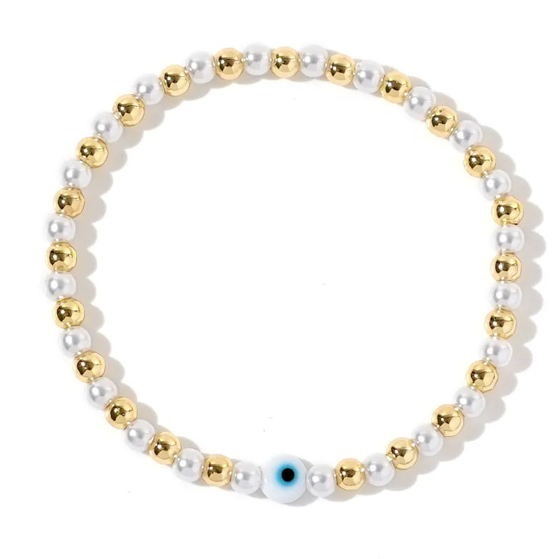 evil eye bead bracelet