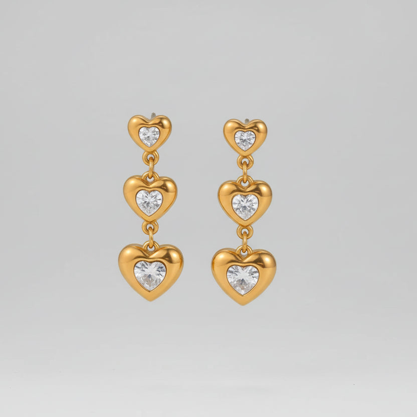 Heartful Earrings
