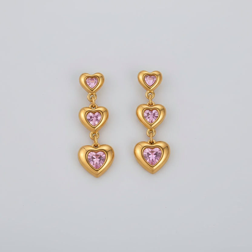 Heartful Earrings