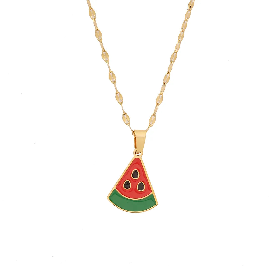 Watermelon Slice Necklace