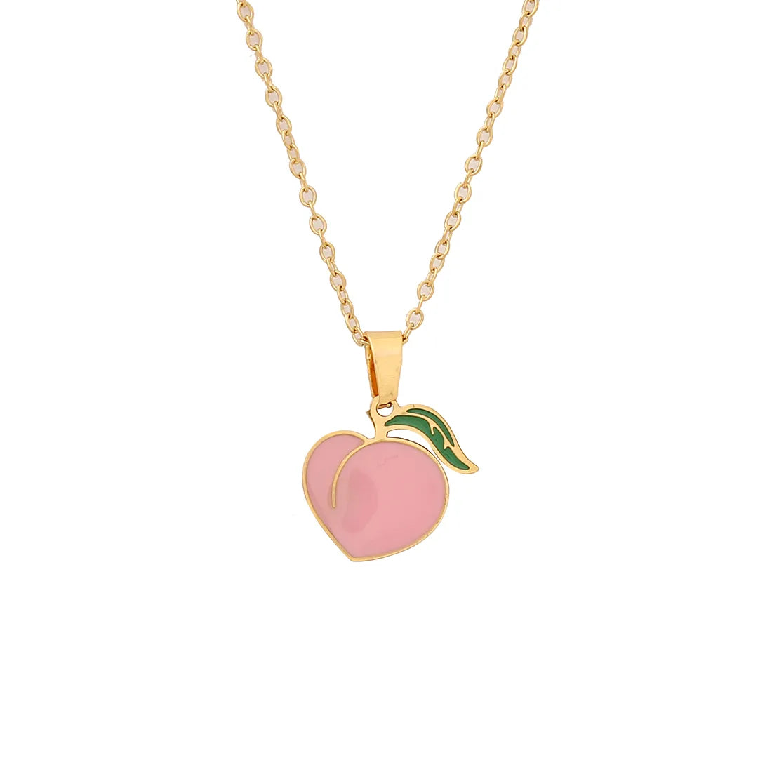 Peach Necklace