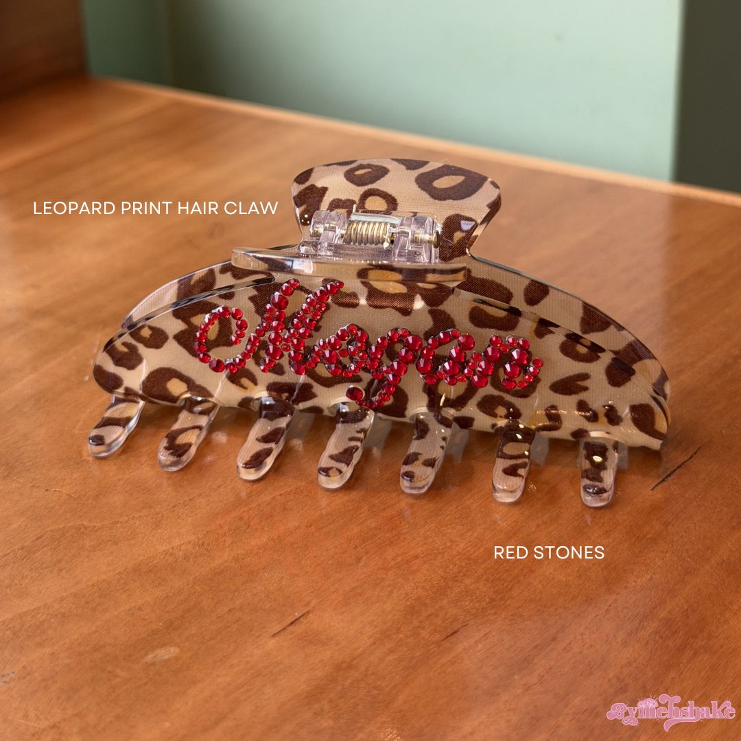 Custom Hair Claw Clip
