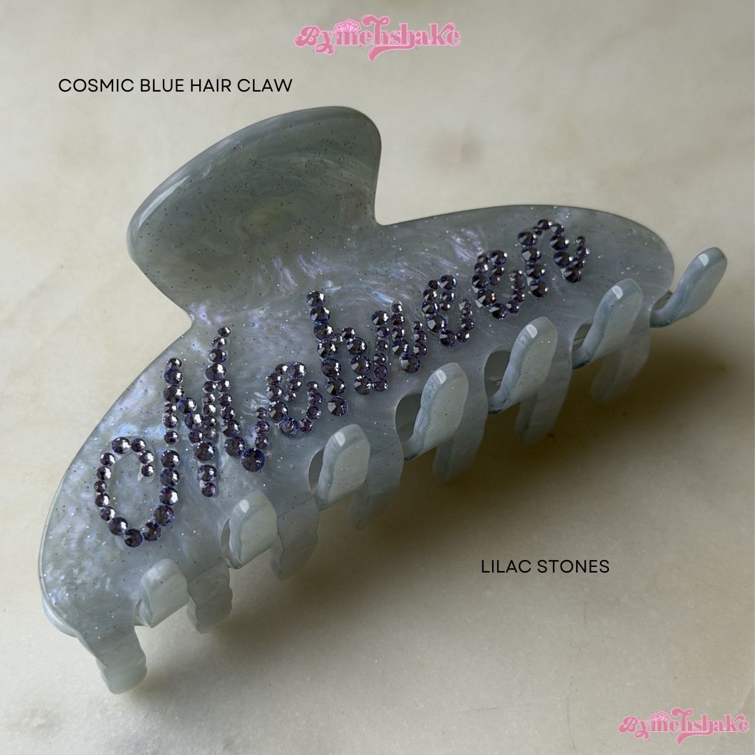 Custom Hair Claw + Brush Bundle