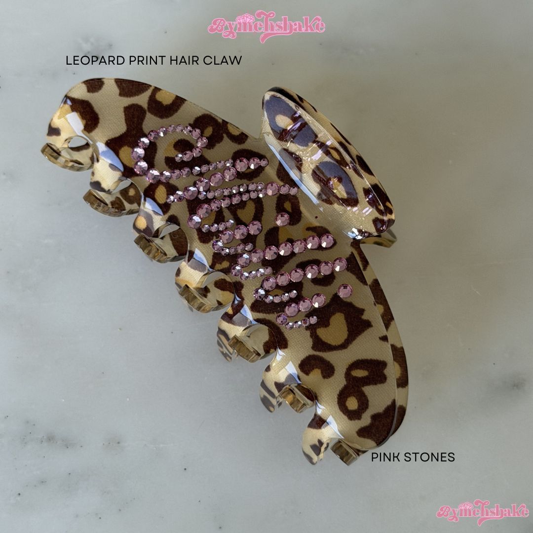 Personalised Hair Claw Clip | Custom Name Hair Clip