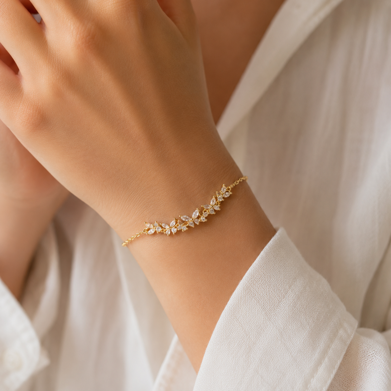Butterfly Crystal Bracelet