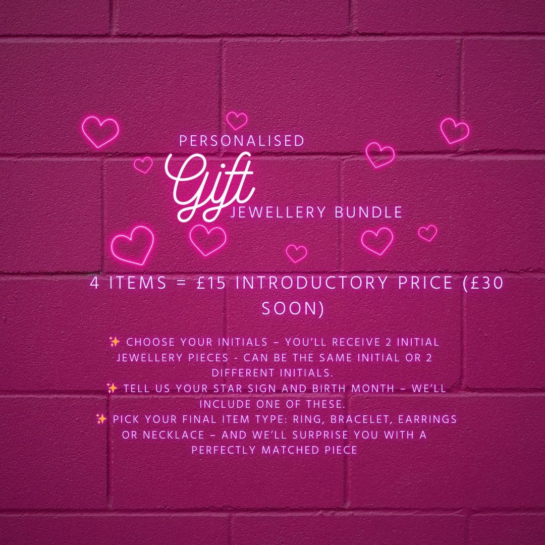 Personalised Gift Jewellery Bundle