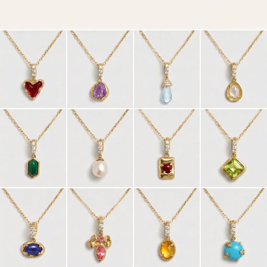 Crystal Birthstone Necklace