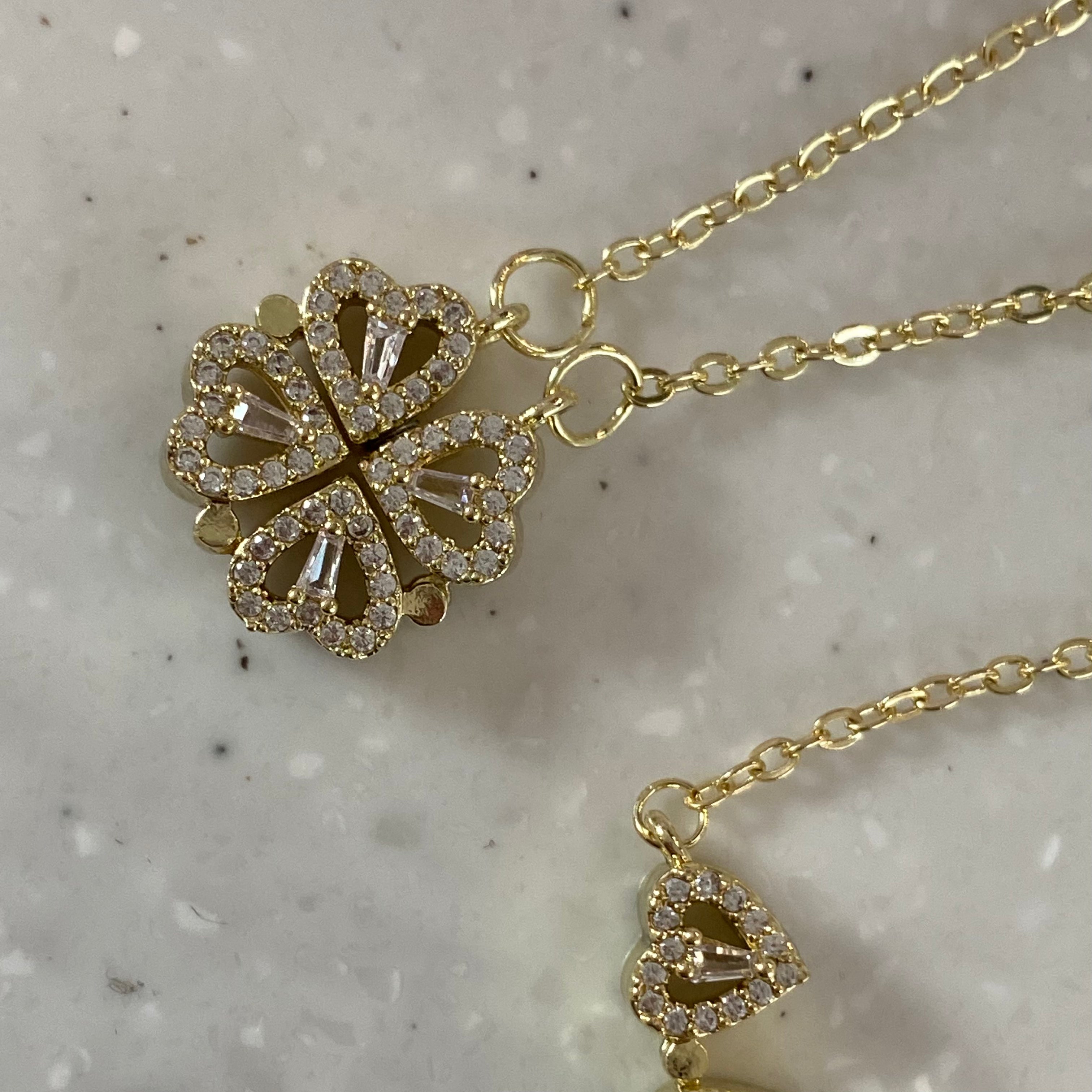 opposites attract necklace