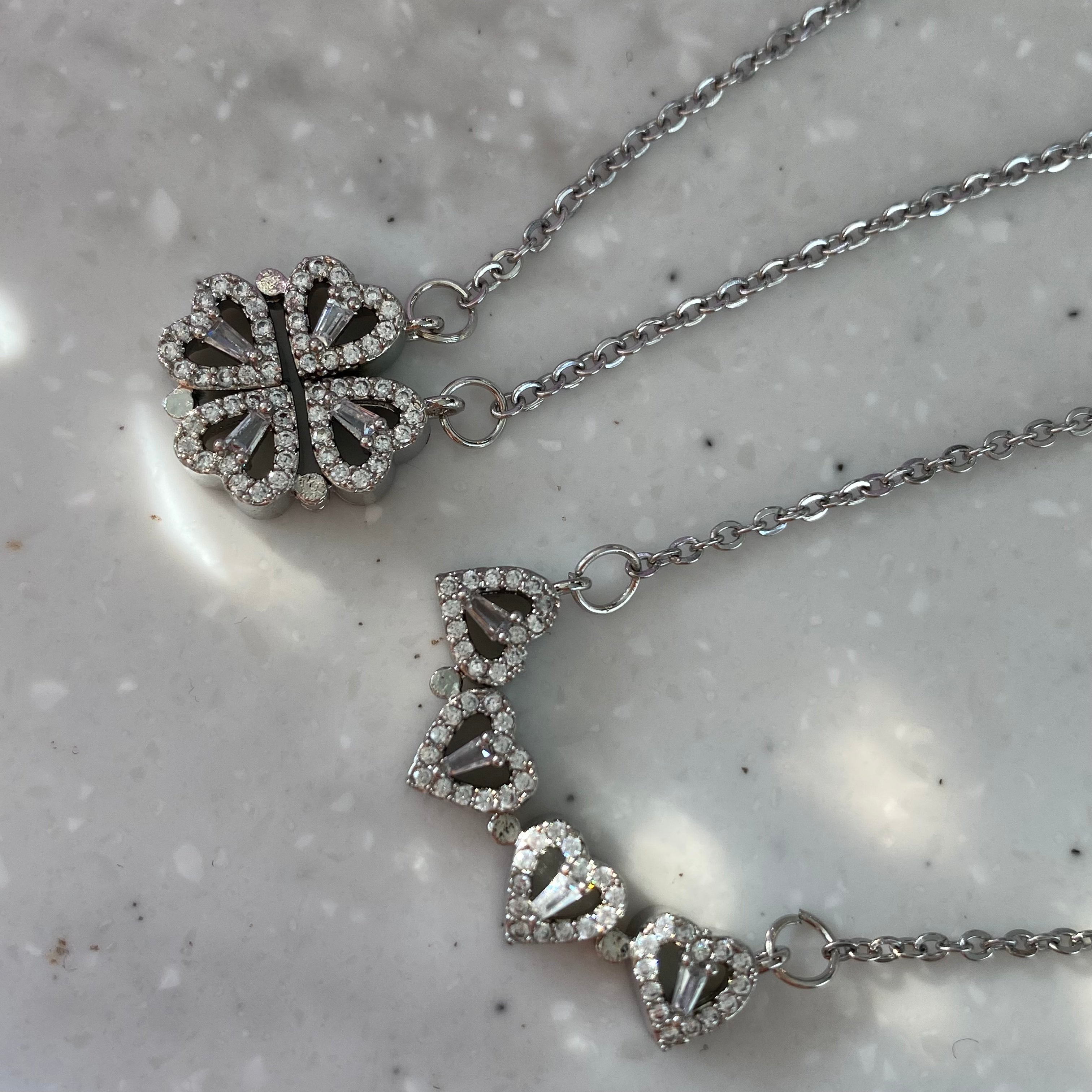 opposites attract necklace
